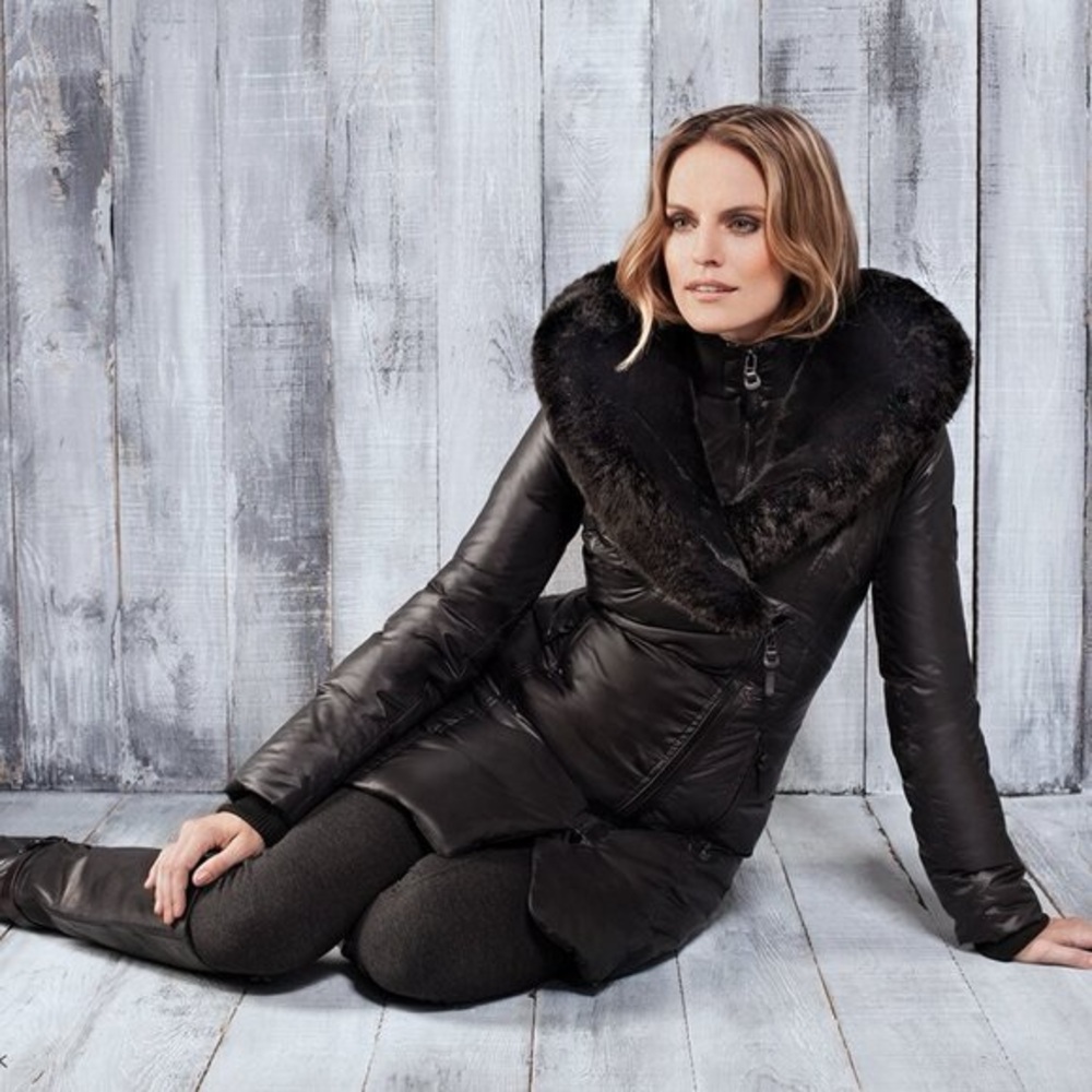 RUDSAK Atelier Noir puffer, very rare with black faux fur